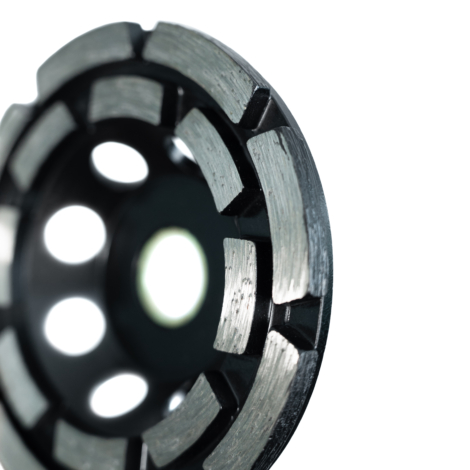 4" Cup wheel double row